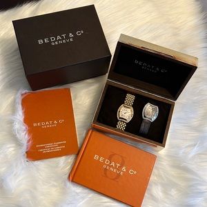 Bedat & Co. NO.3 Diamond 18k Yellow Gold Watch Swiss Geneva Bedat No.3 Watch Set